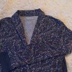 Victoria Secret Button up lounge blouse